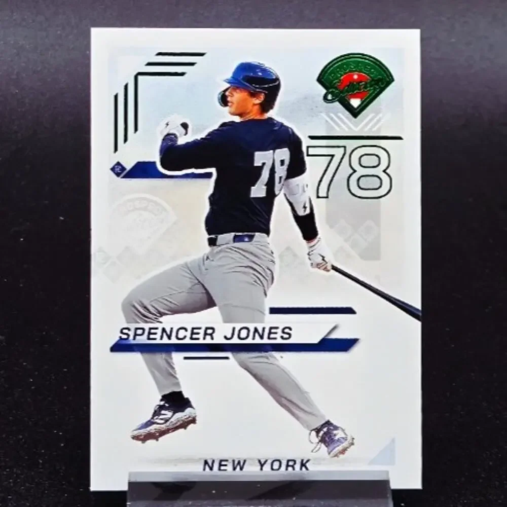 Spencer Jones Crusade Blue Ice Talisman Green New York Yankees Top Prospect